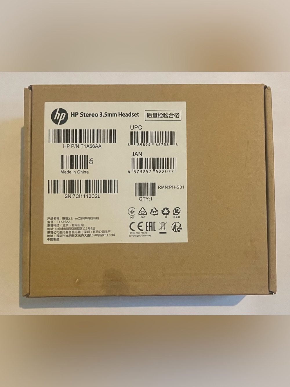 Hp Stereo 3.5mm Headset